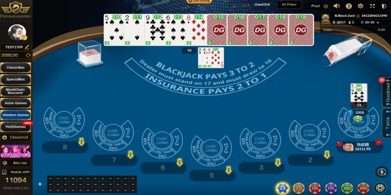 Hiểu các thao tác cơ bản trong Blackjack giúp nâng cao cơ hội thắng