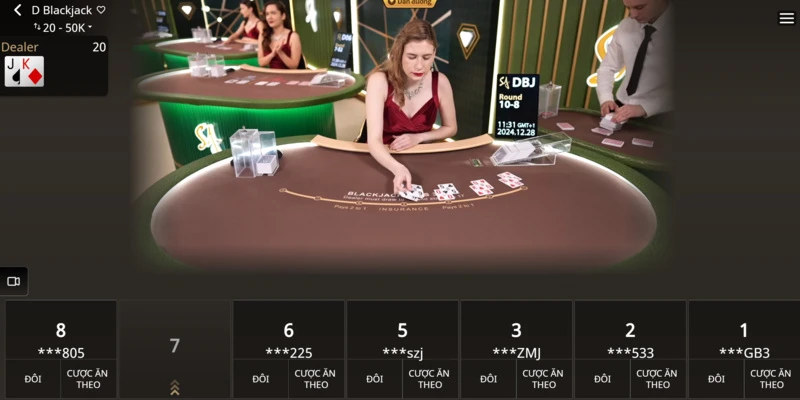 Quy tắc Blackjack: Đạt điểm gần 21 để chiến thắng, tránh vượt quá